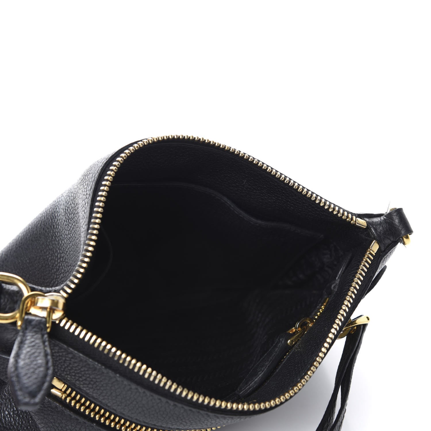 Prada Vitello Phenix Crossbody Bag Black 5 of 14