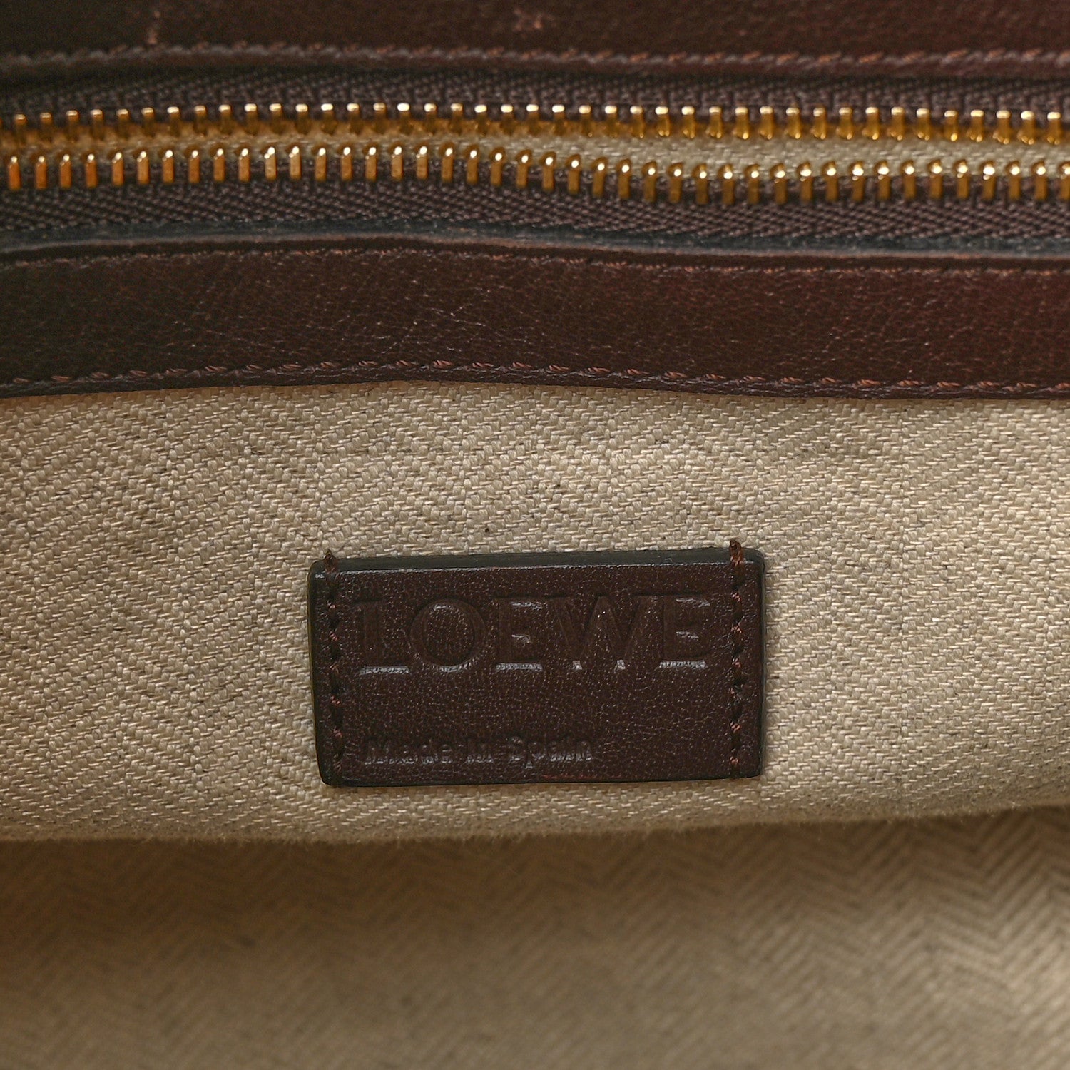 Loewe Suede Flamenco Knot Bag Tan 6 of 12