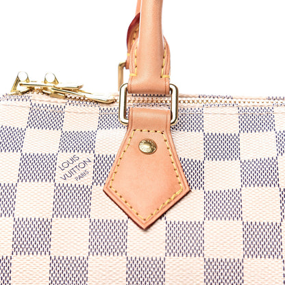 Louis Vuitton Damier Azur Speedy Bandouliere 25 12 of 13