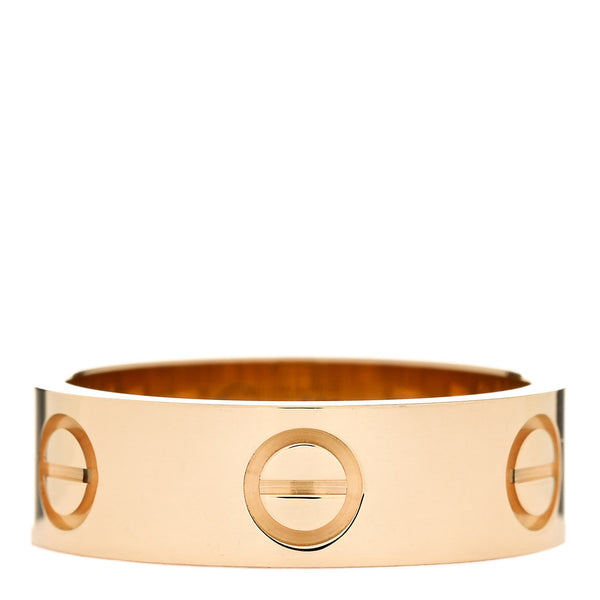 Cartier 18K Yellow Gold 5.5mm LOVE Ring 50 5.25 1252551 – FASHIONPHILE