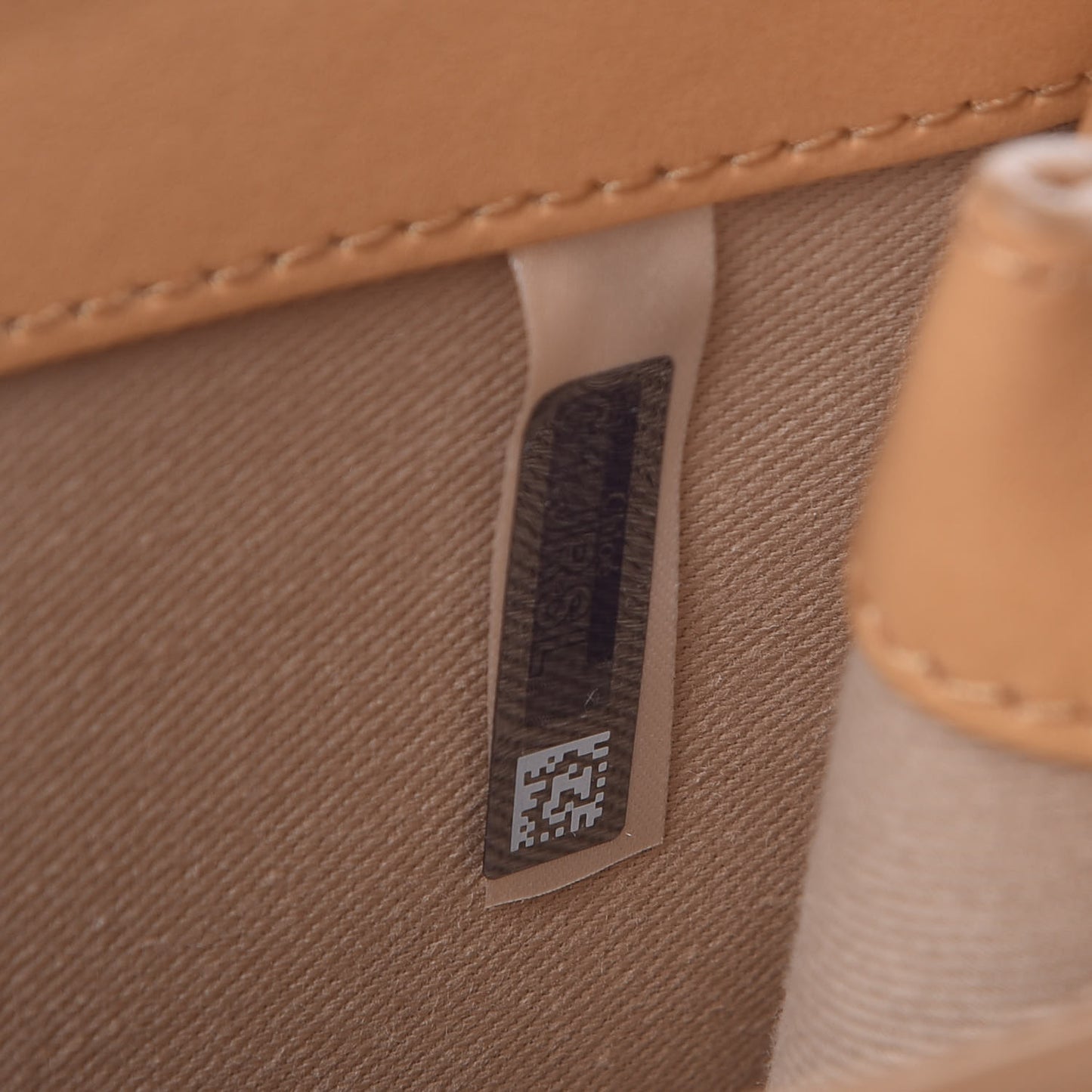 Calfskin Suede C Clutch With Chain Bleached Brown