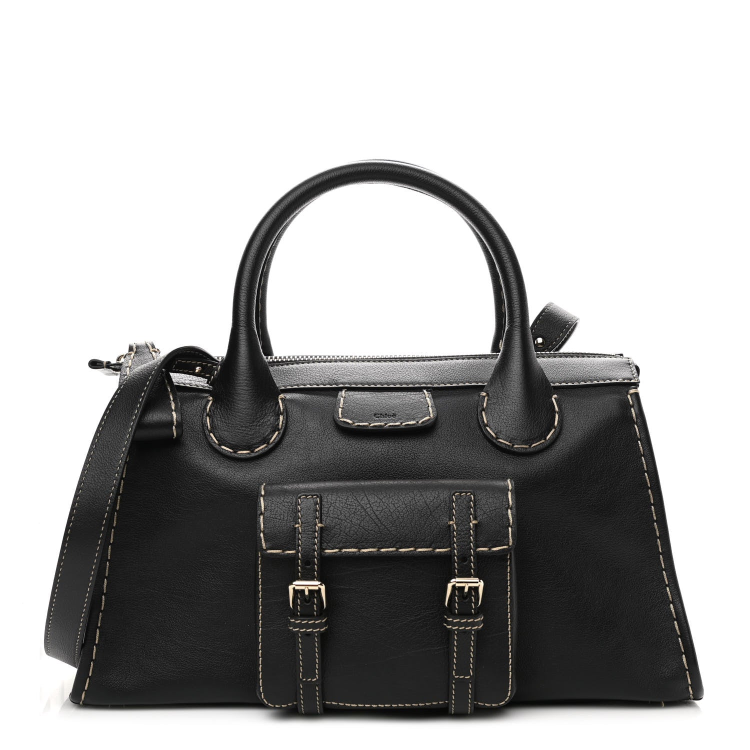 Chloe Buffalo Medium Edith Black 1 of 8