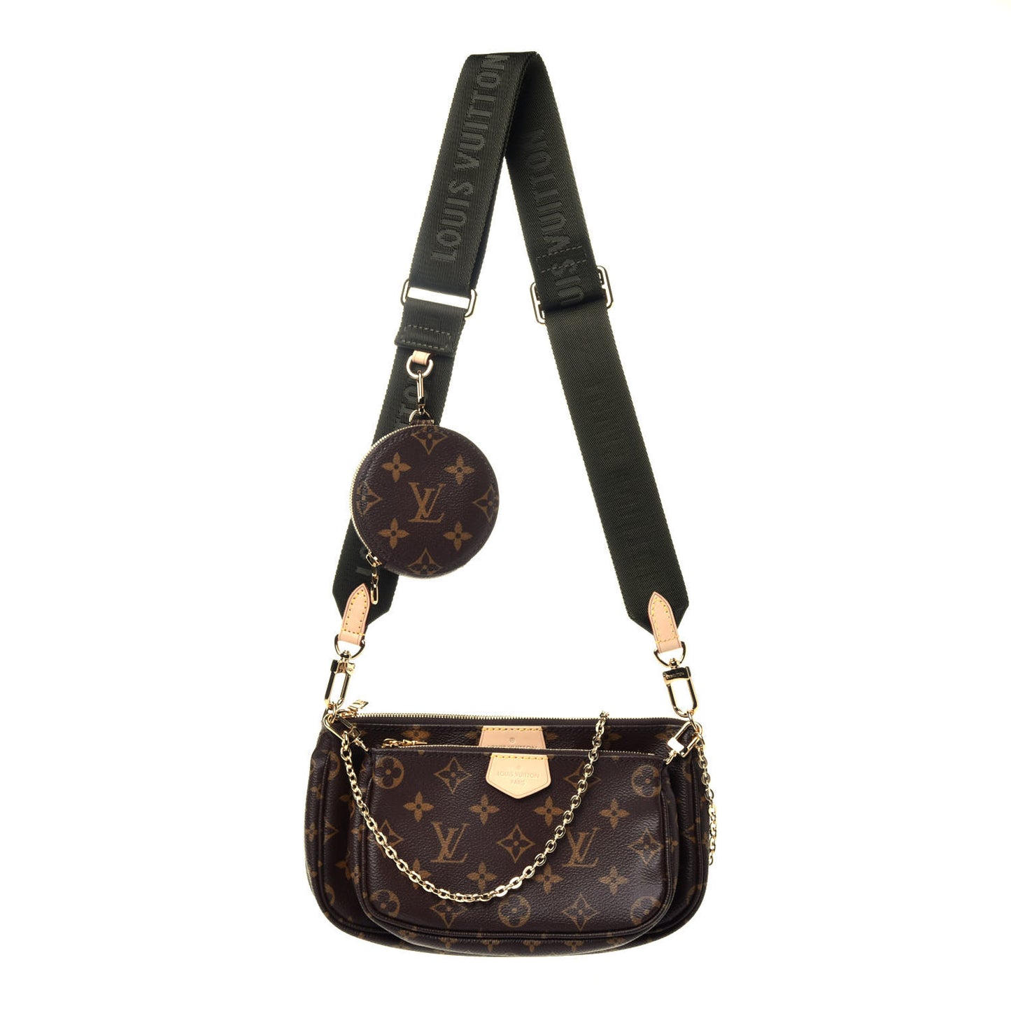 Monogram Multi Pochette Accessories Kaki