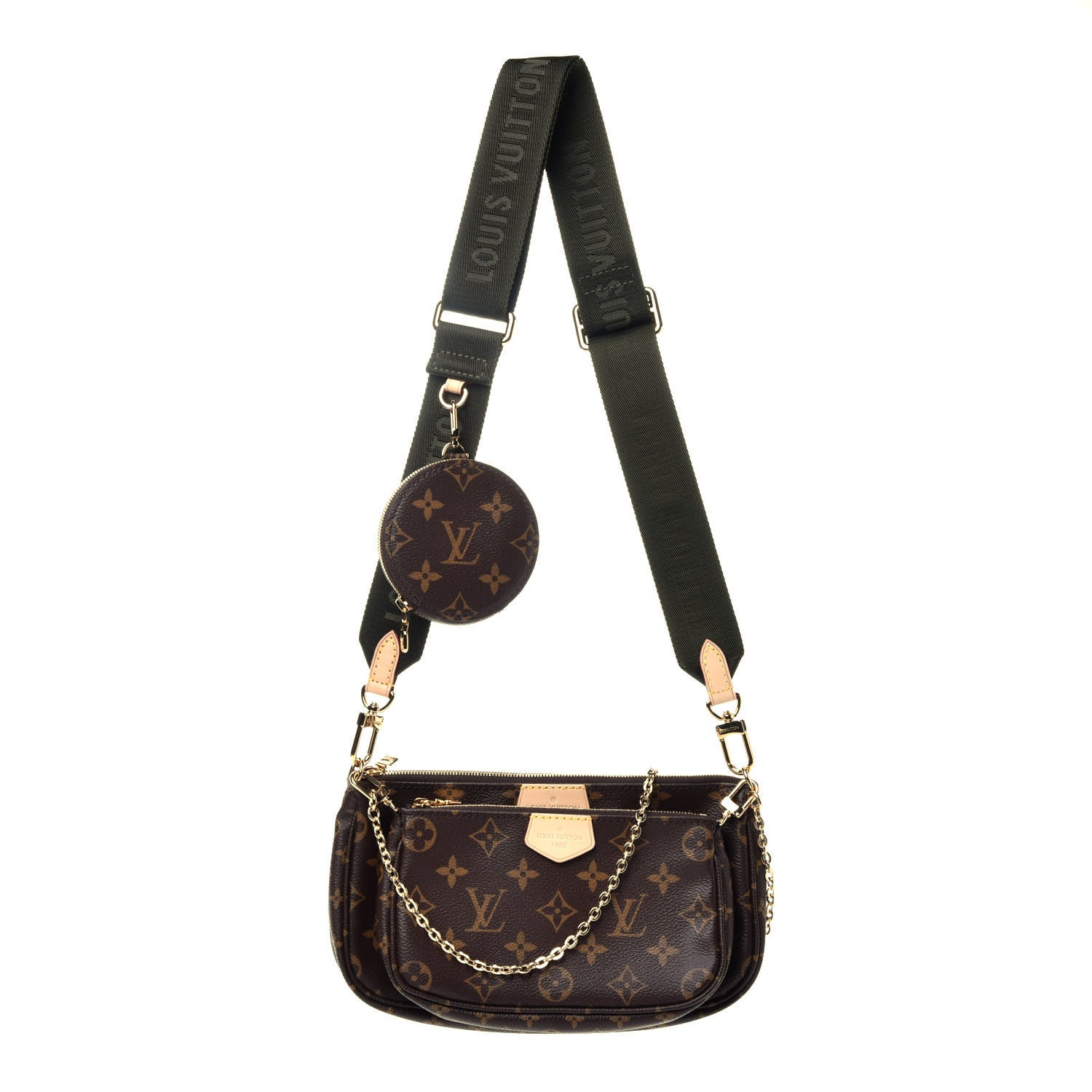 Louis Vuitton Monogram Multi Pochette Accessories Kaki 1 of 9