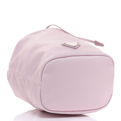 Prada Saffiano Tessuto Nylon Vela Bucket Wristlet 4 of 12