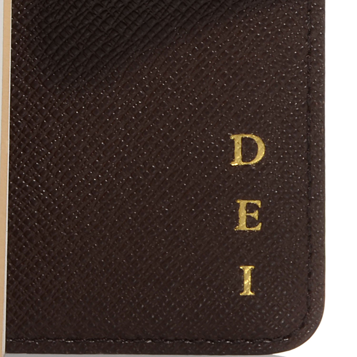 Louis Vuitton Damier Ebene Medium Ring Agenda Cover 5 of 7