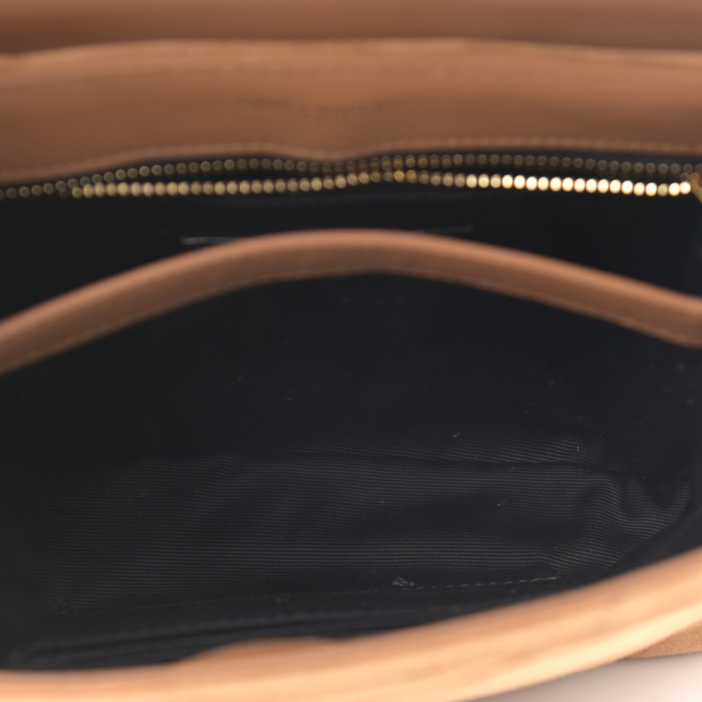 Suede Toy Loulou Shoulder Bag Cinnamon
