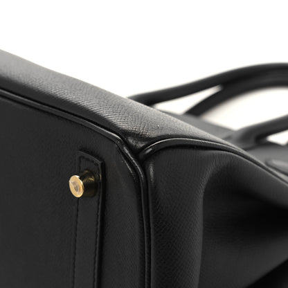 Hermes Epsom BIRKIN 30 Black 12 of 14