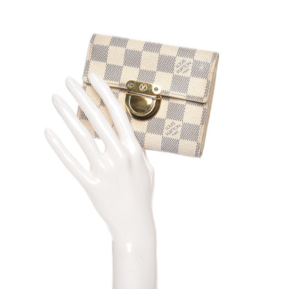 Louis Vuitton Damier Azur Koala Wallet 2 of 12