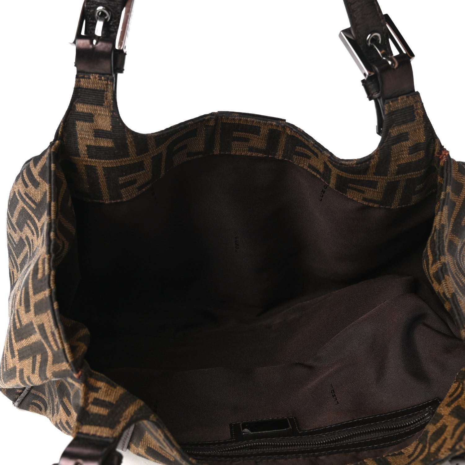 Fendi Zucca Shoulder Bag Tobacco 4 of 6