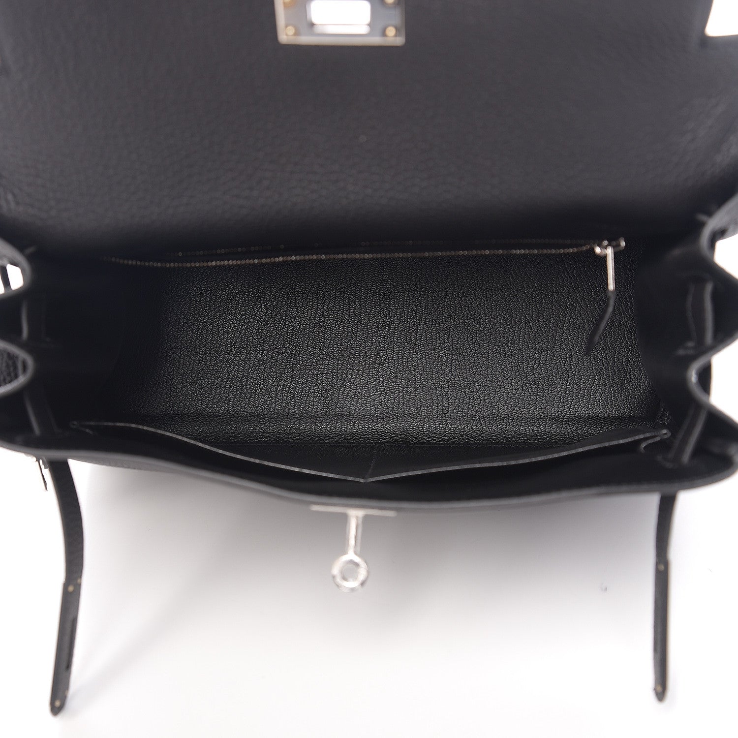 Hermes Togo Kelly Retourne 28 Black 4 of 10