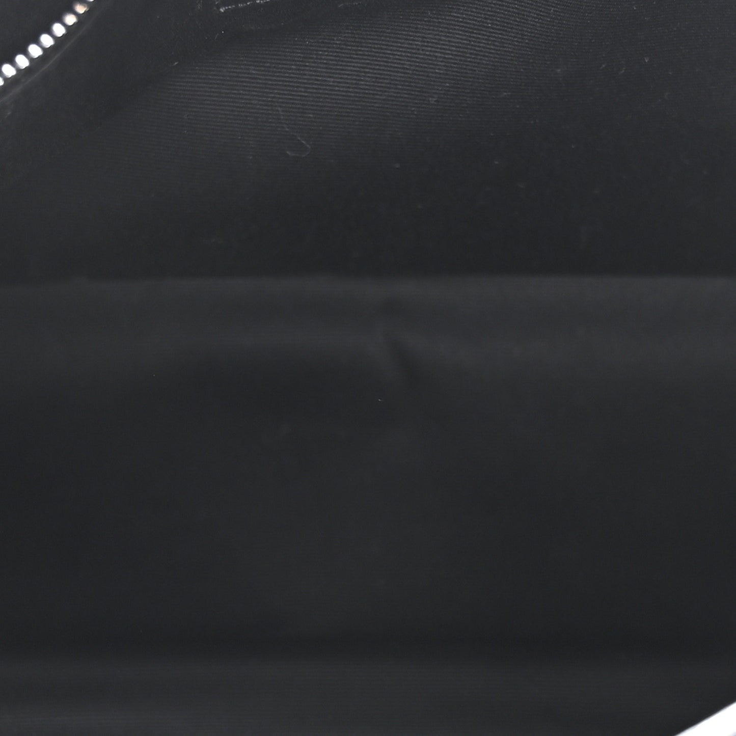 Crinkled Calfskin Matelasse Monogram Medium Niki Chain Satchel Black