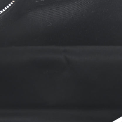 Saint Laurent Crinkled Calfskin Matelasse Monogram Medium Niki Chain Satchel Black 5 of 9