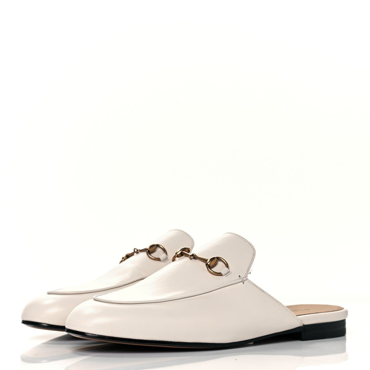 Gucci Malaga Kid Womens Princetown Slippers 41 Mystic White 3 of 10