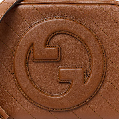 Gucci Sakai Be Green Calfskin Diagonal Stitched Small Blondie Shoulder Bag Cuir 8 of 10