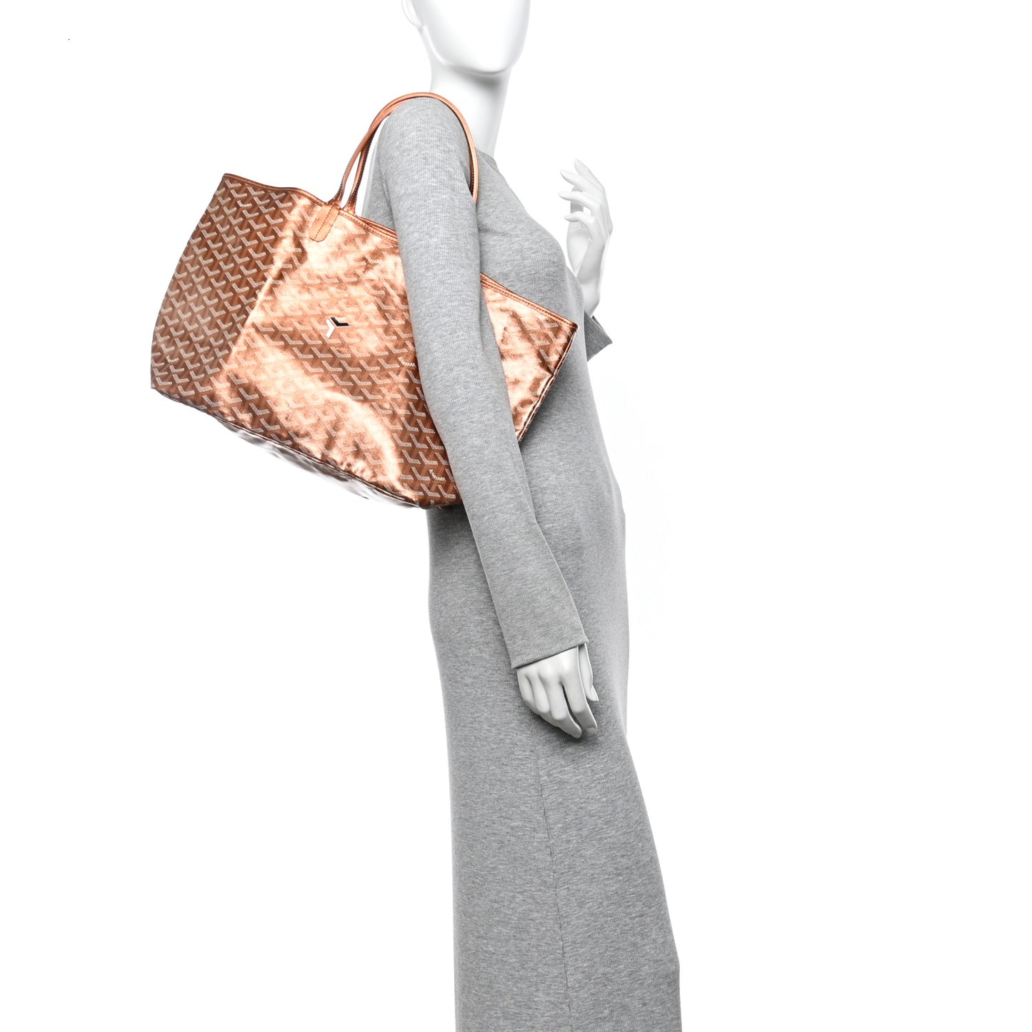 Goyardine Precious Metals Saint Louis PM Rose Gold