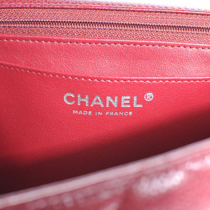 Chanel Caviar Maxi Single Flap Red 8 of 10