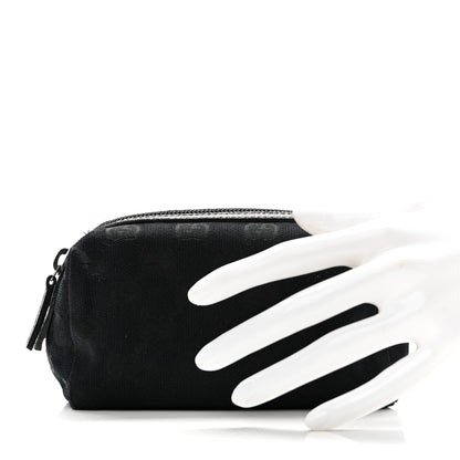 Gucci Monogram Small Balthus Cosmetic Case Black 2 of 7