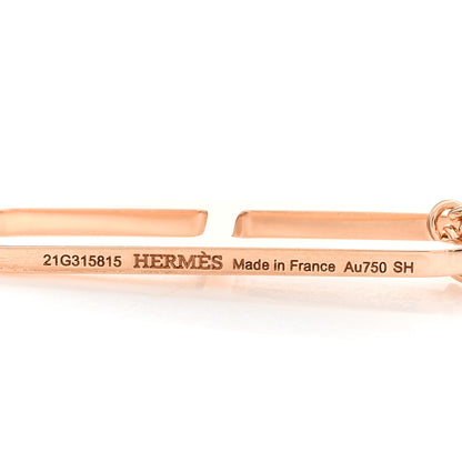 Hermes 18K Rose Gold PM Ever Chaine D'Ancre Necklace SH 4 of 5
