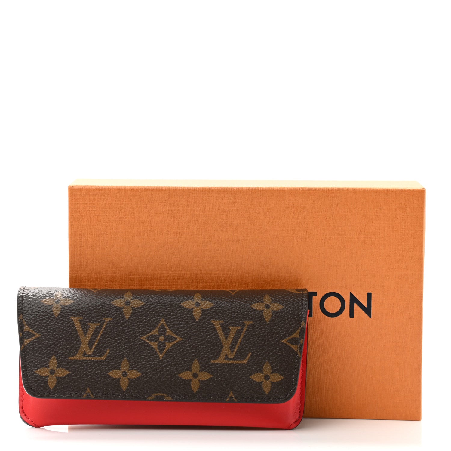 Louis Vuitton Monogram Woody Sunglass Case Rouge 6 of 6