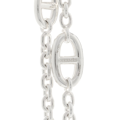 Hermes Sterling Silver Farandole Necklace 120 5 of 6