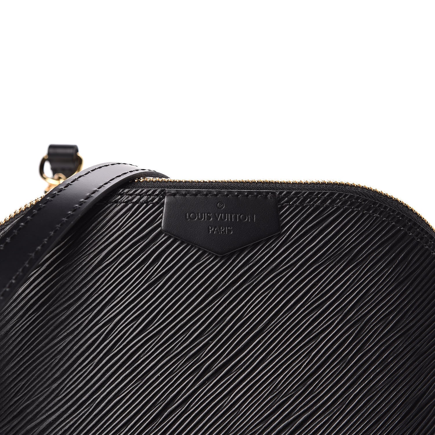 Louis Vuitton Epi Alma Mini Black 9 of 9