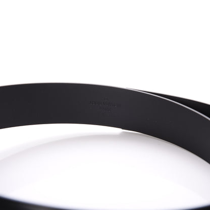 Louis Vuitton Calfskin 30mm Neogram LV Belt 90 36 Black 6 of 9