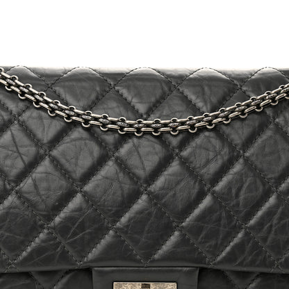 Chanel Aged Calfskin Quilted 2.55 Reissue 227 Flap Grey 8 of 12