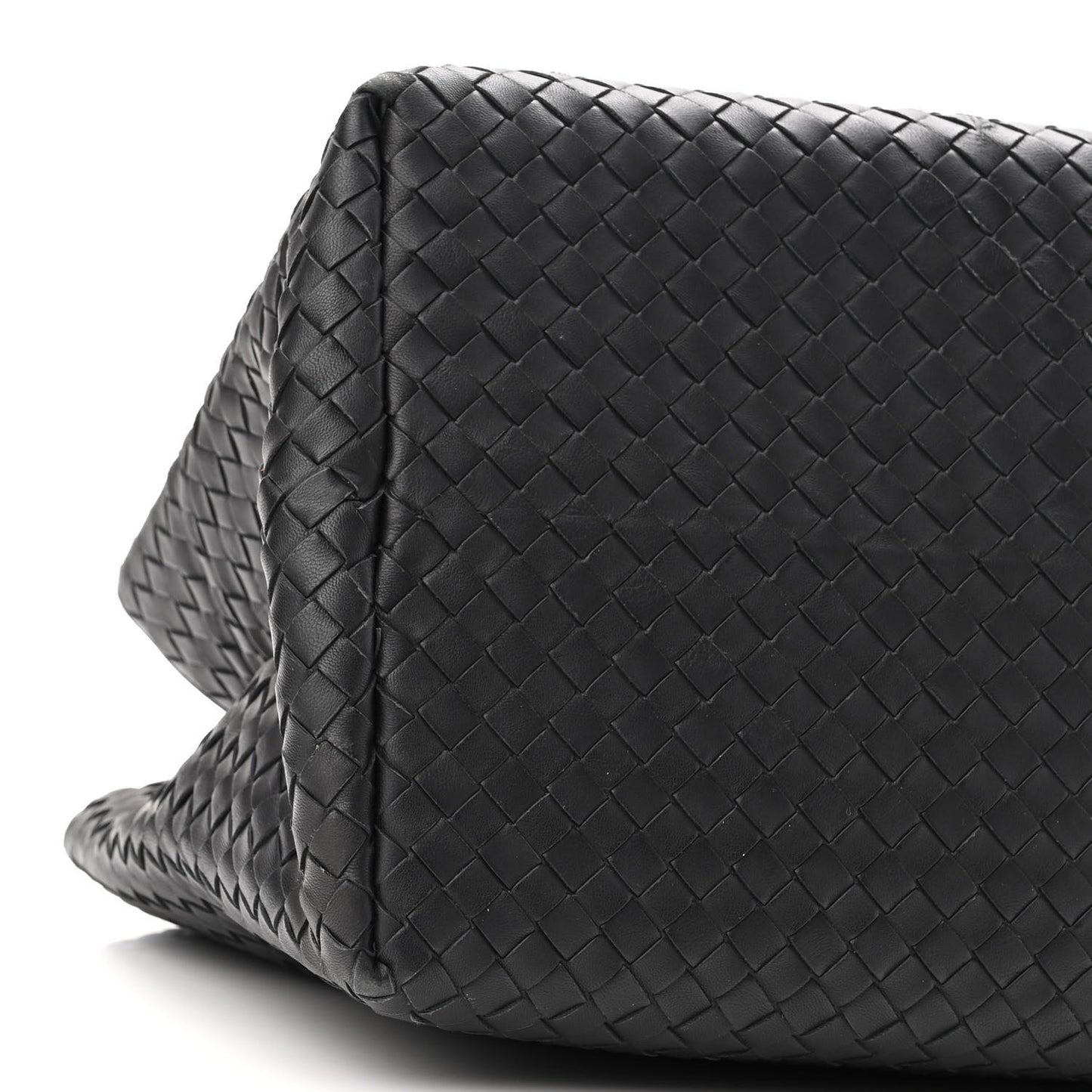 Nappa Intrecciato Tote Black