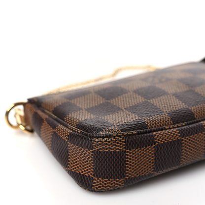 Louis Vuitton Damier Ebene Mini Pochette Accessories 8 of 10