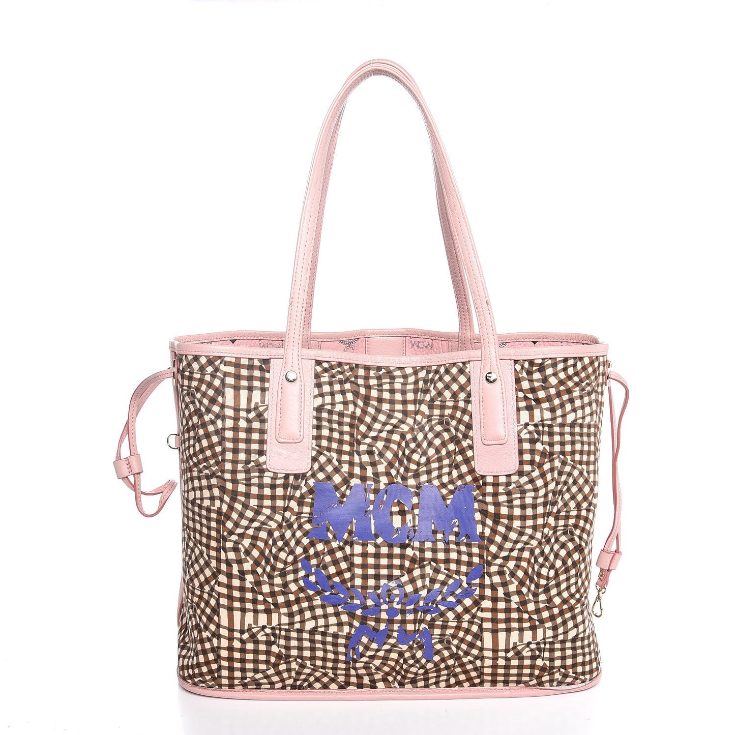 Visetos Medium Reversible Liz Shopper Tote Pink