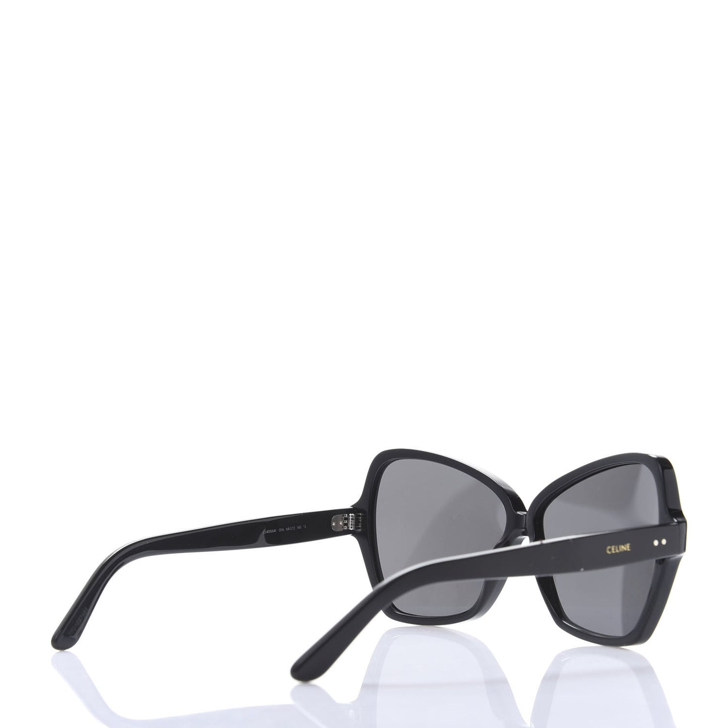 Acetate Butterfly Sunglasses CL40064I Black