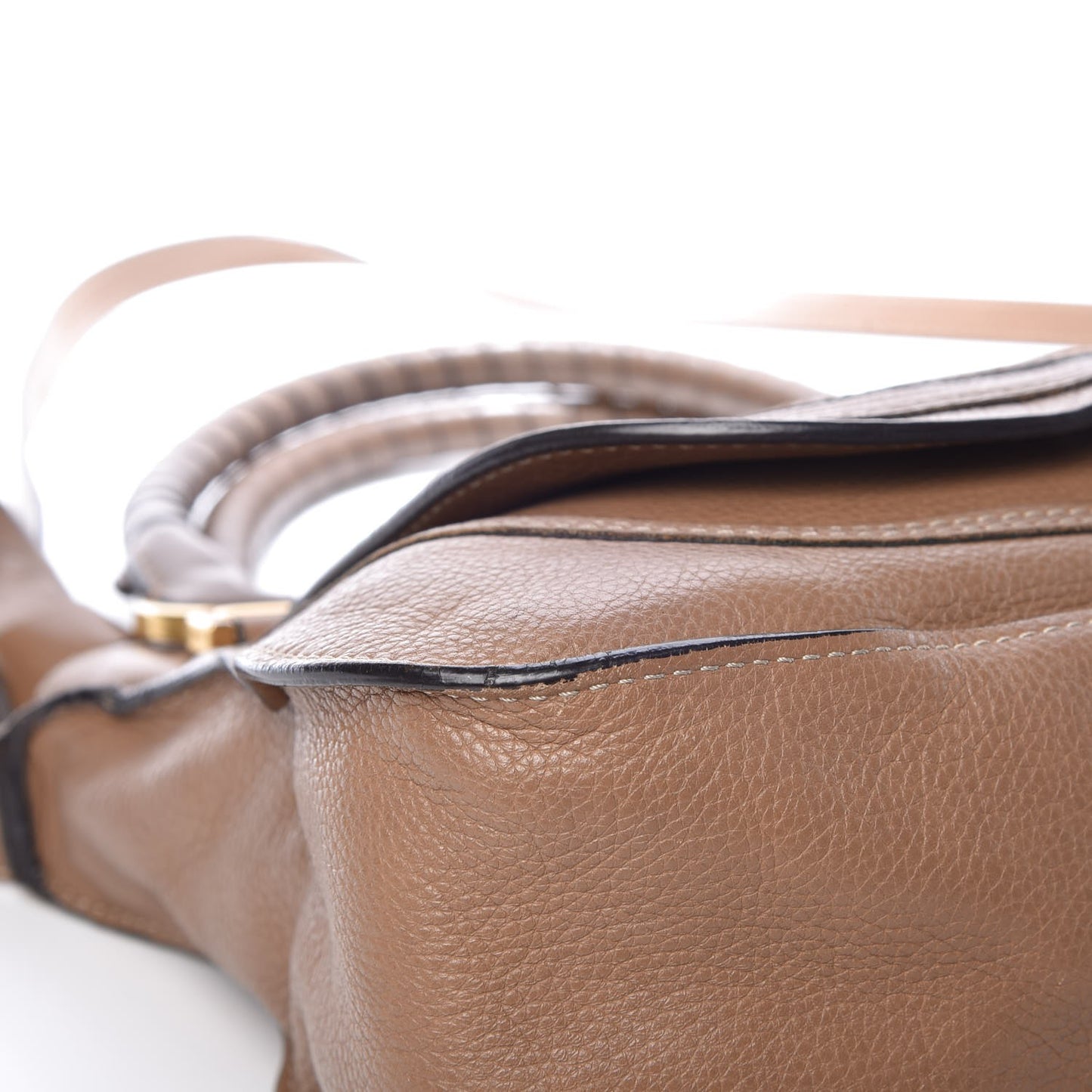 Calfskin Medium Marcie Satchel Nut