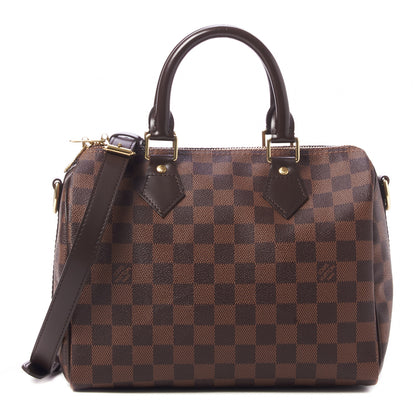 Louis Vuitton Damier Ebene Speedy Bandouliere 25 1 of 8