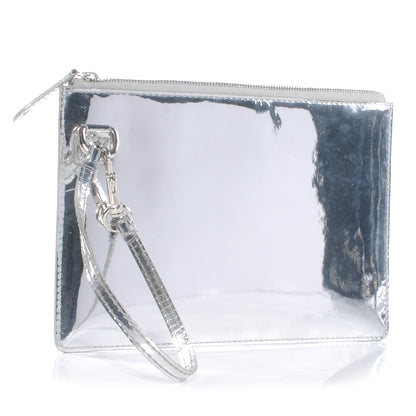 Louis Vuitton Monogram Miroir Inventeur Pochette Plat Silver 3 of 7