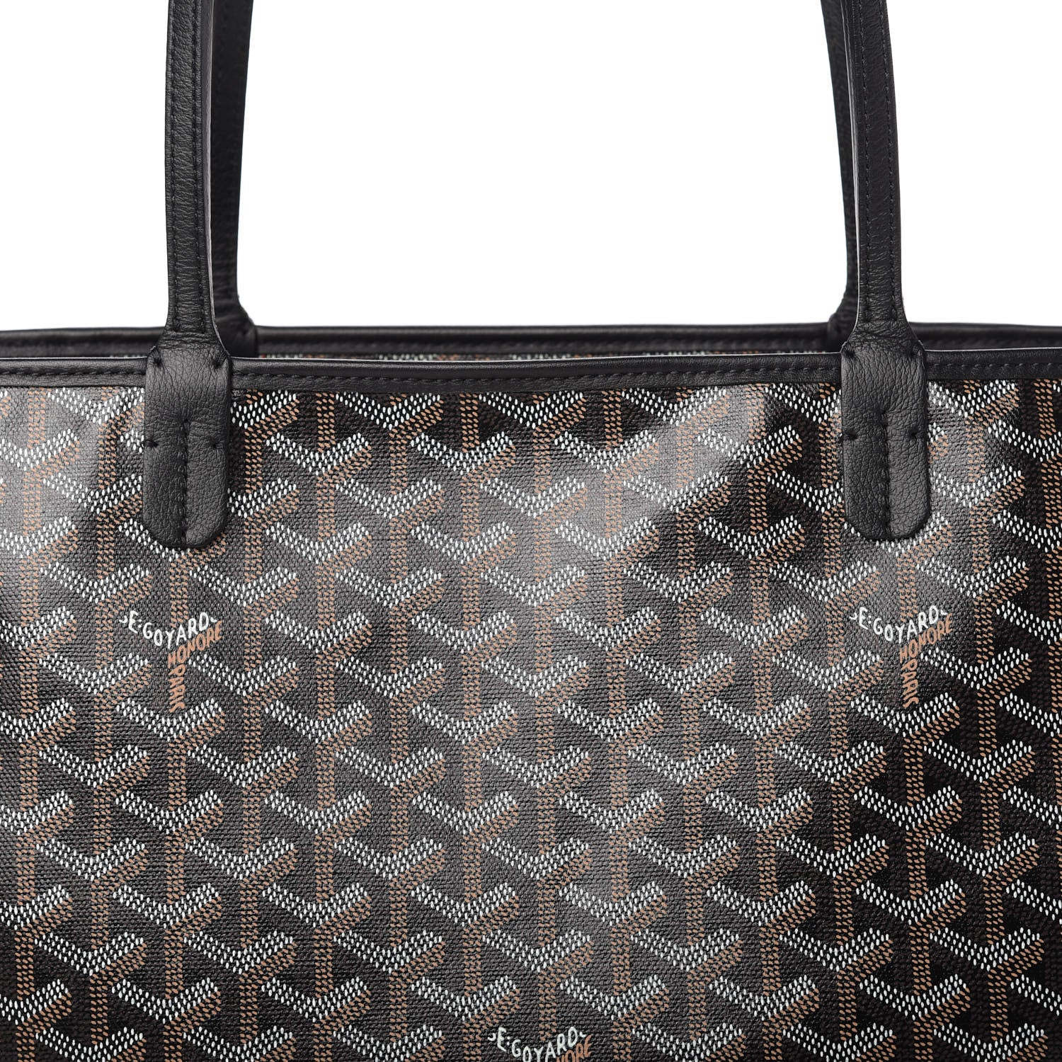 Goyard Goyardine Artois MM Black 10 of 10