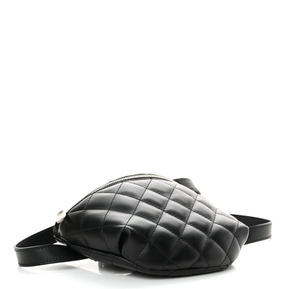 Chanel Calfskin Quilted Waist Belt Bag Black 4 of 14