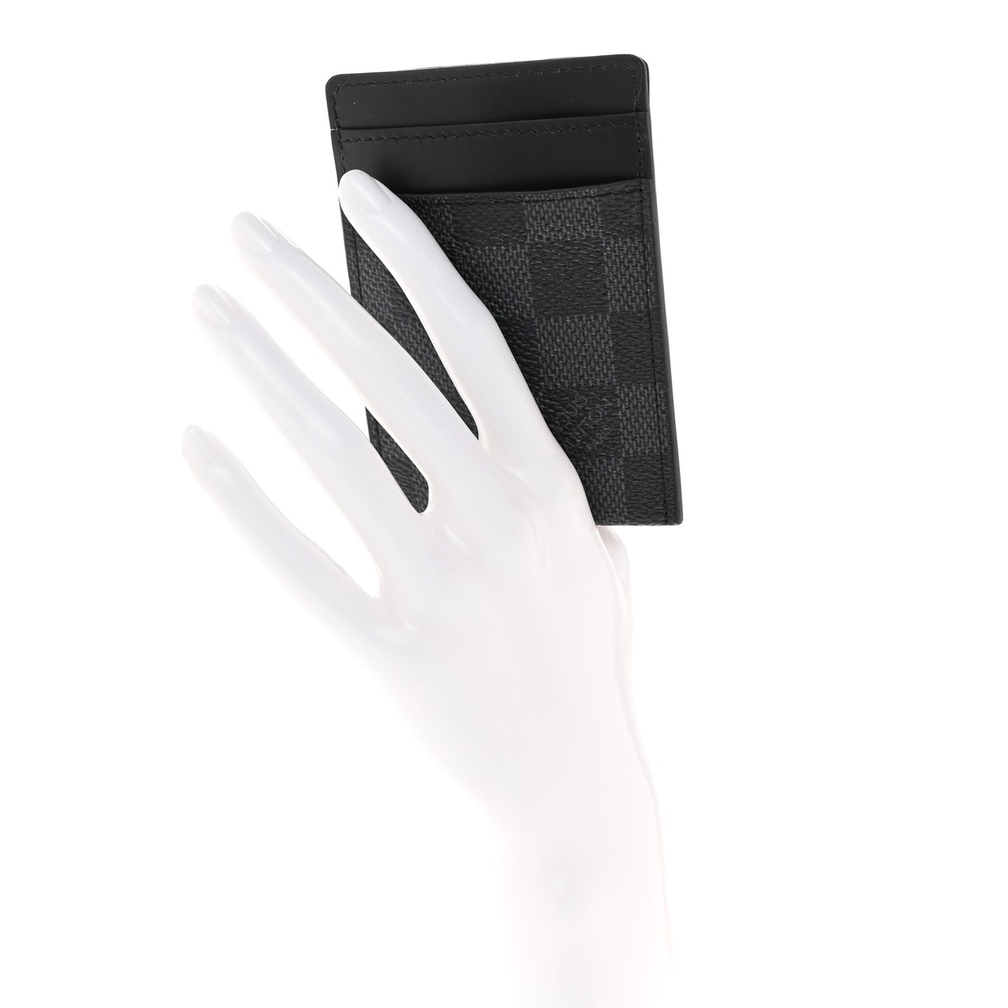 Damier Graphite Pince Card Holder Bill Clip