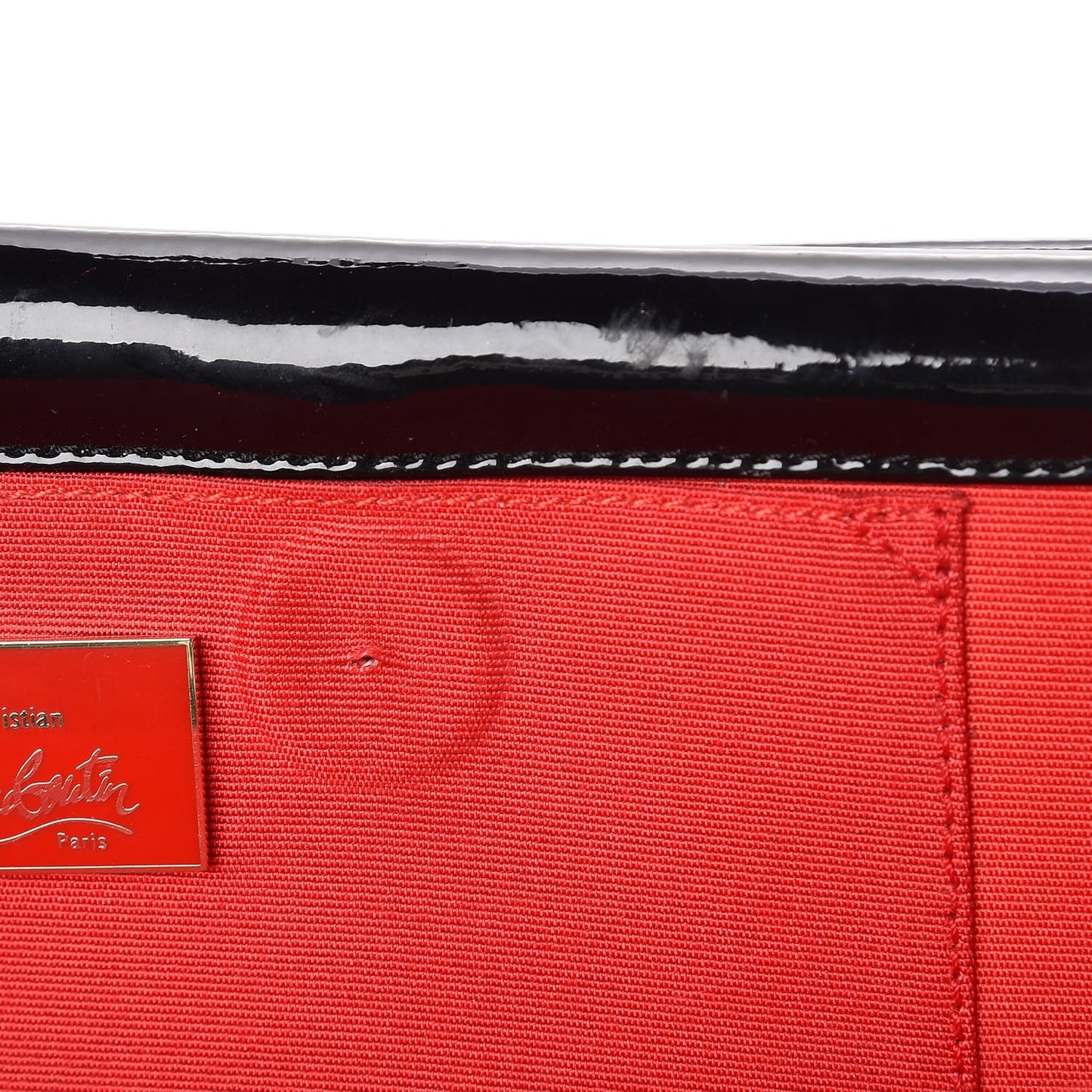 Patent Pigalle Clutch Black