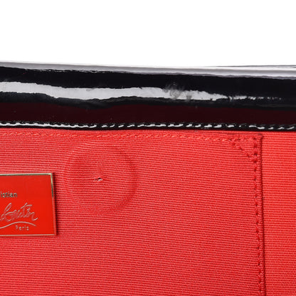 Christian Louboutin Patent Pigalle Clutch Black 8 of 9