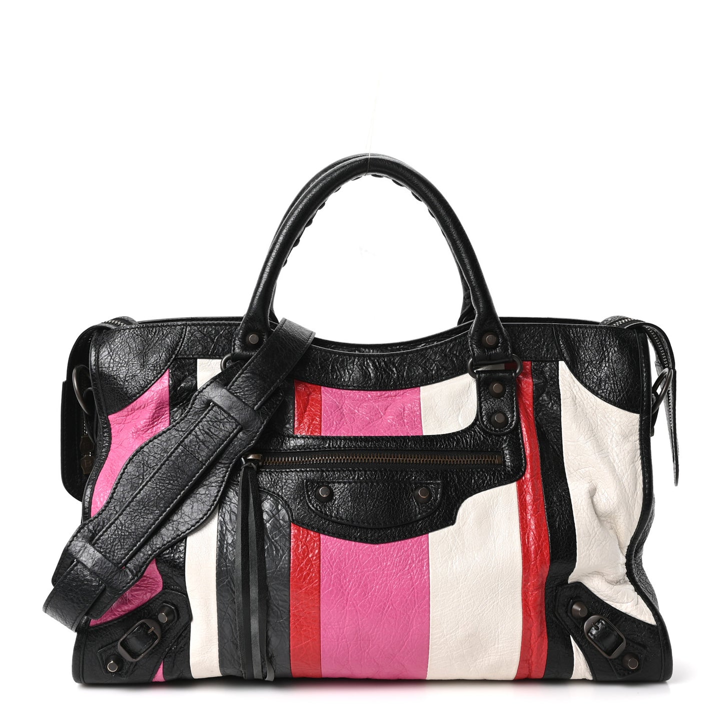 Agneau Arena Multicolore Classic Hardware City Rose Gris White Black Rouge