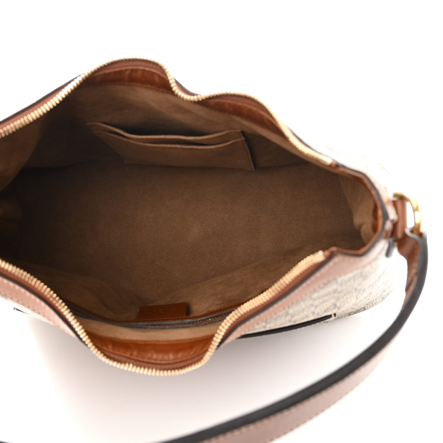 Gucci GG Supreme Monogram Linea A Hobo Brown 5 of 10