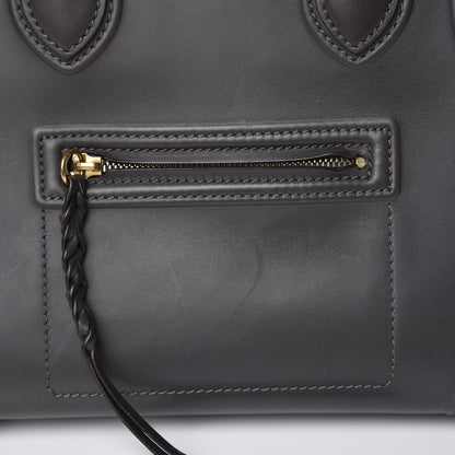 Celine Smooth Calfskin Medium Phantom Luggage Grey 10 of 17