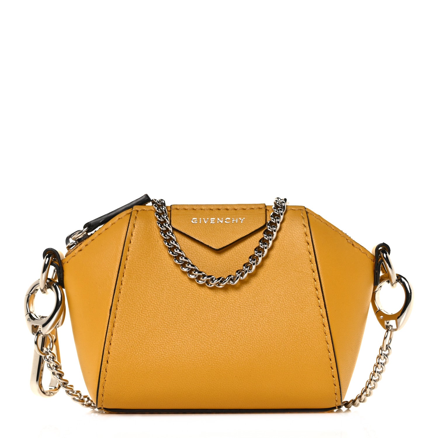 Givenchy Lambskin Baby Antigona Dark Yellow 1 of 11