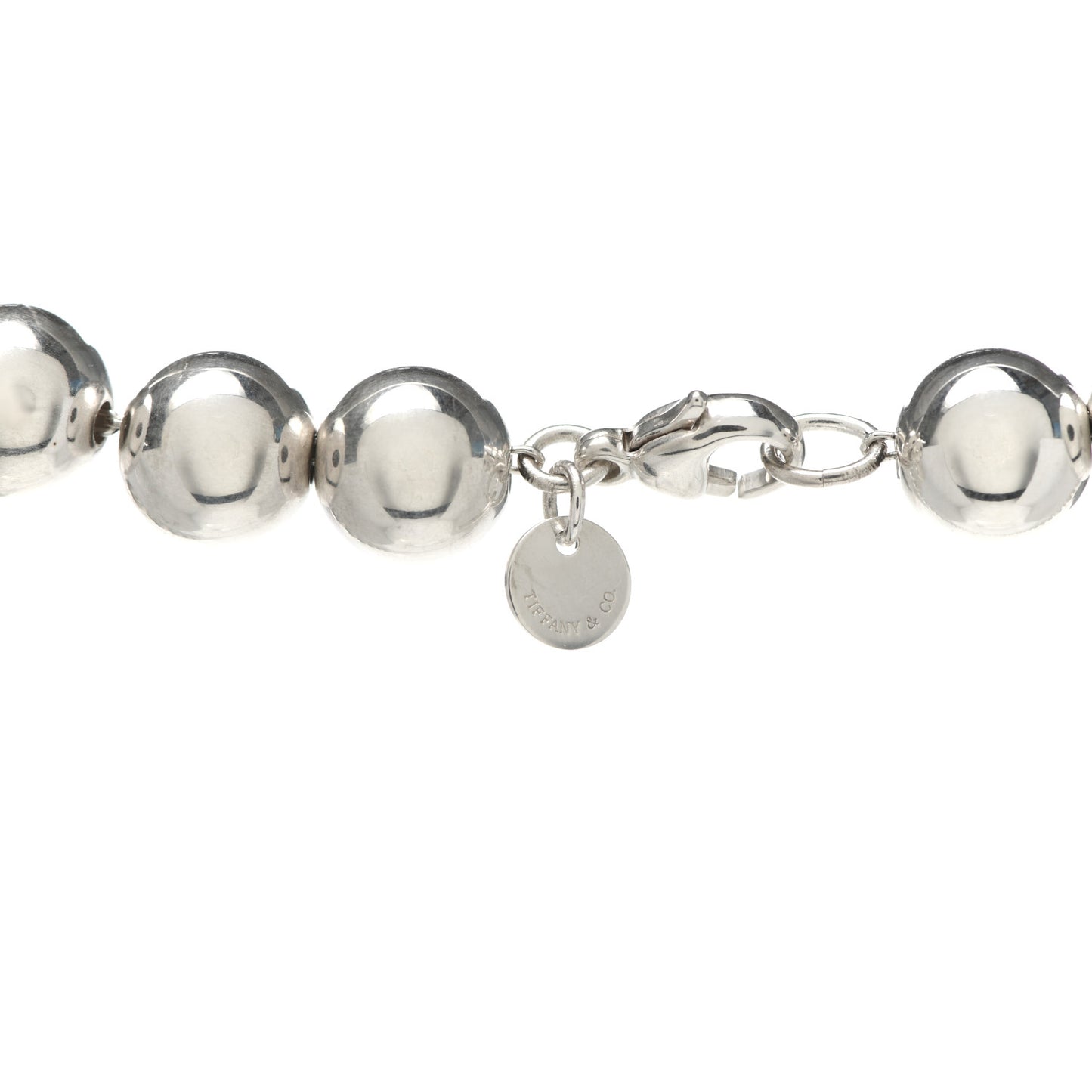 Sterling Silver 10mm HardWear Ball Necklace