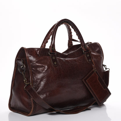 Balenciaga Chevre Classic Hardware City Mogano 4 of 8