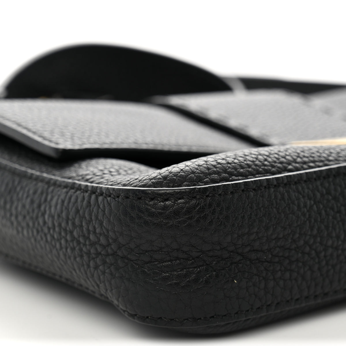 Fendi Cuoio Romano Selleria Belt Baguette Bag Black 8 of 11