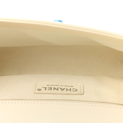 Chanel Calfskin Quilted Medium Boy Flap White 5 of 11