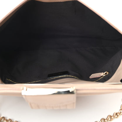 Fendi Vitello Acqua Maxi Baguette Shoulder Bag Makeup 6 of 11