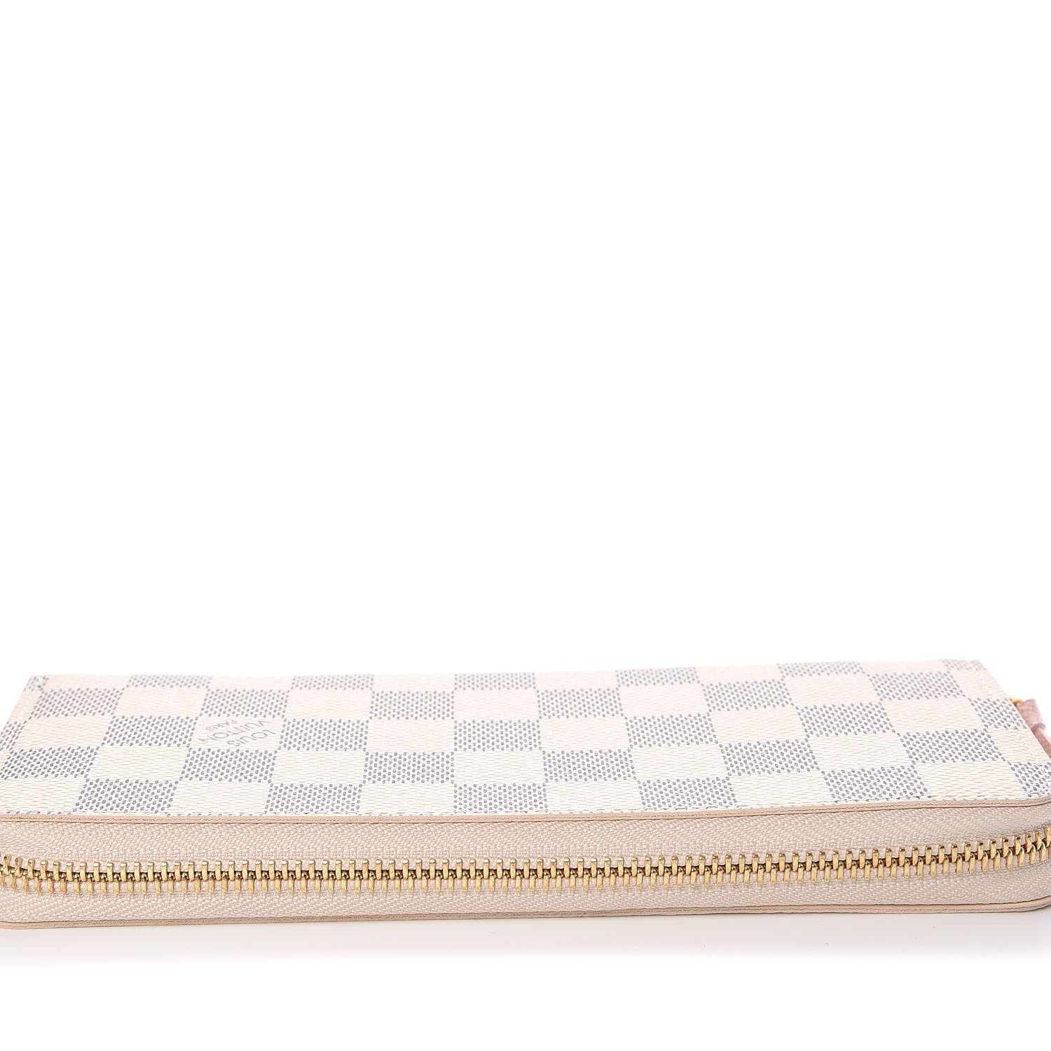 Louis Vuitton Damier Azur Clemence Wallet Rose Ballerine 9 of 11